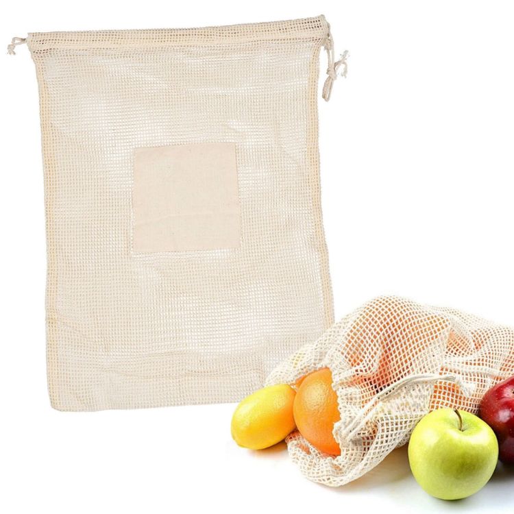 Picture of Cuban Cotton Mesh Produce Bag