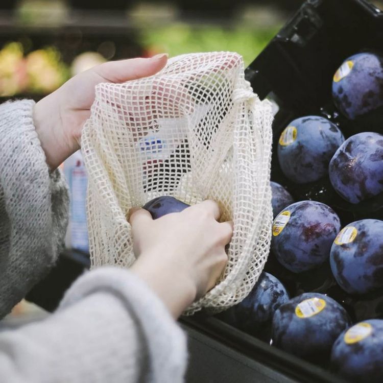 Picture of Cuban Cotton Mesh Produce Bag