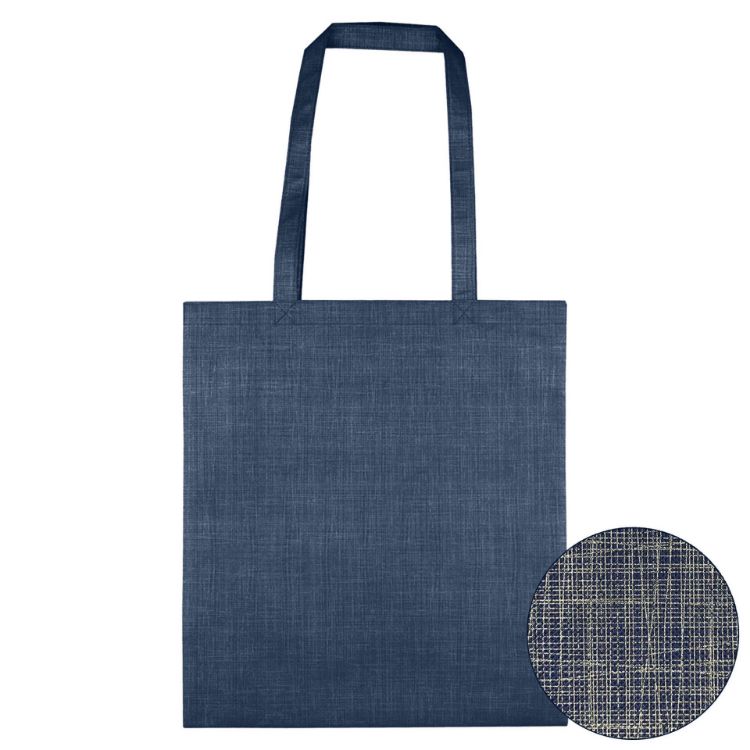 Picture of Silver Line Patterned Non Woven Bag
