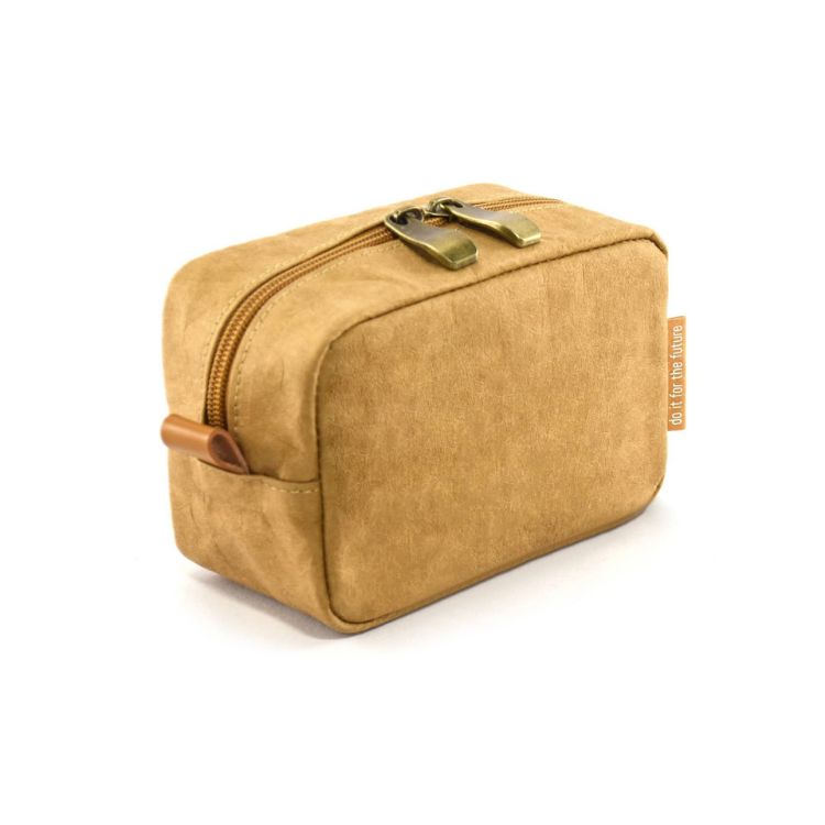 Picture of Gardiner Kraft Paper Cosmetic Bag