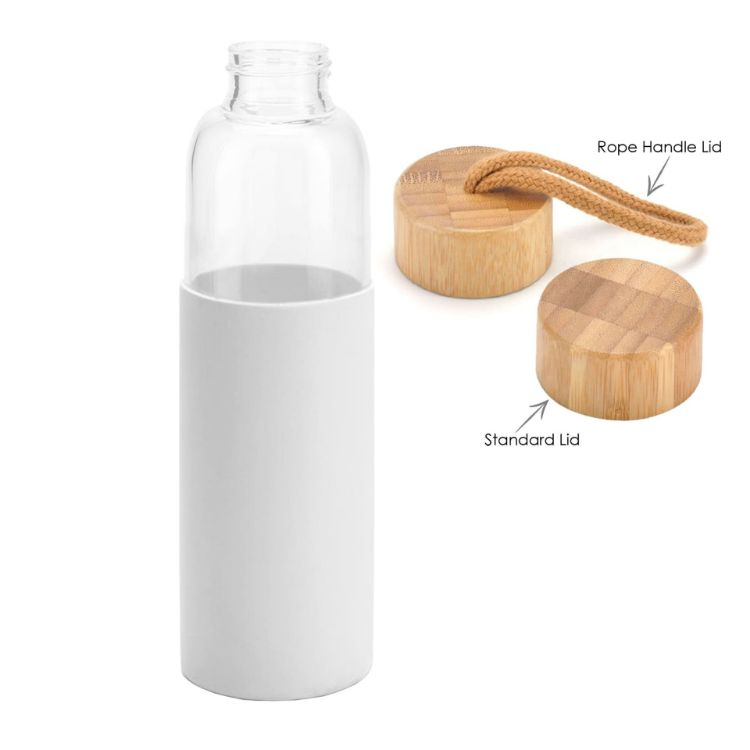 Picture of Honya Glass Drink Bottle with Sleeve