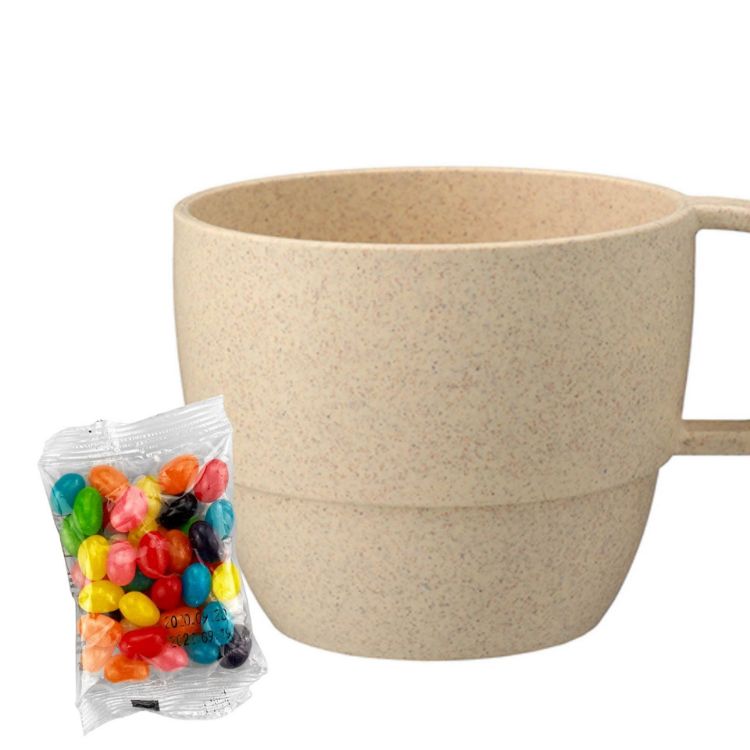 Picture of Jelly Bean In Vetto Wheat Straw Cup