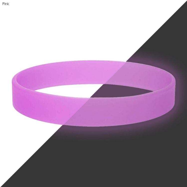 Picture of Neon Glow Silicone Wrist Band