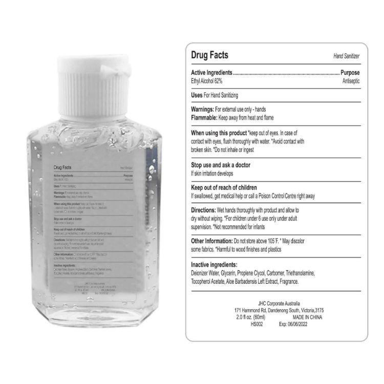 Picture of 60ml Hand Sanitiser Gel