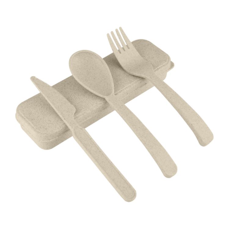 Picture of Wheat Straw Utensils Set