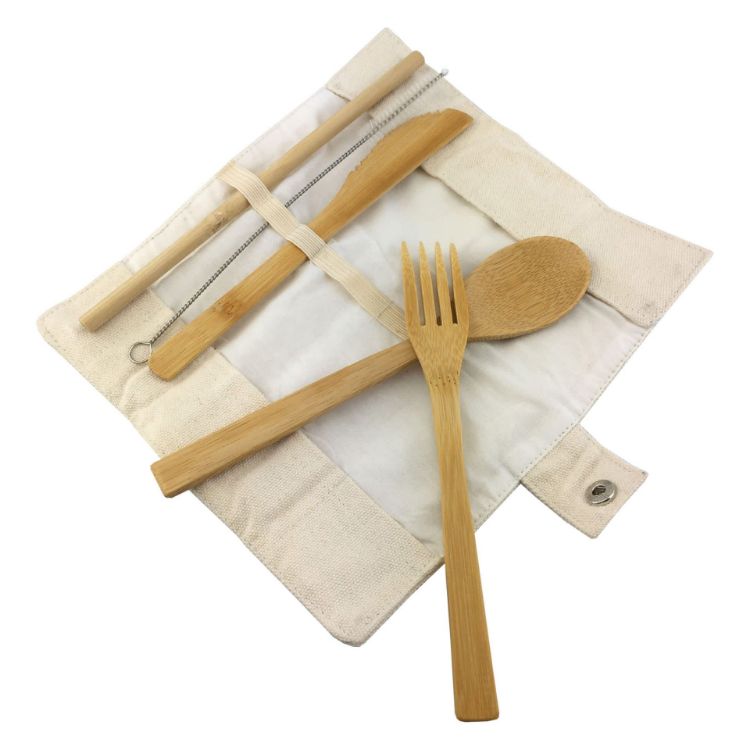 Picture of Bamboo Utensils Set