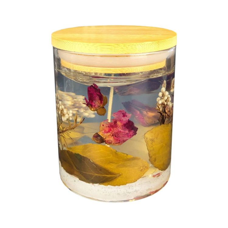 Picture of Floral Candle