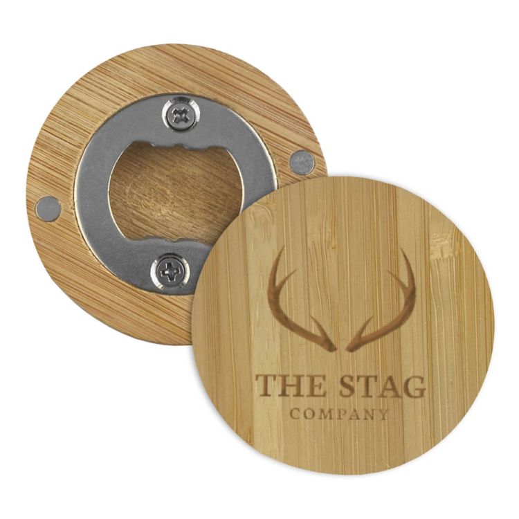 Picture of Bamboo Bottle Opener