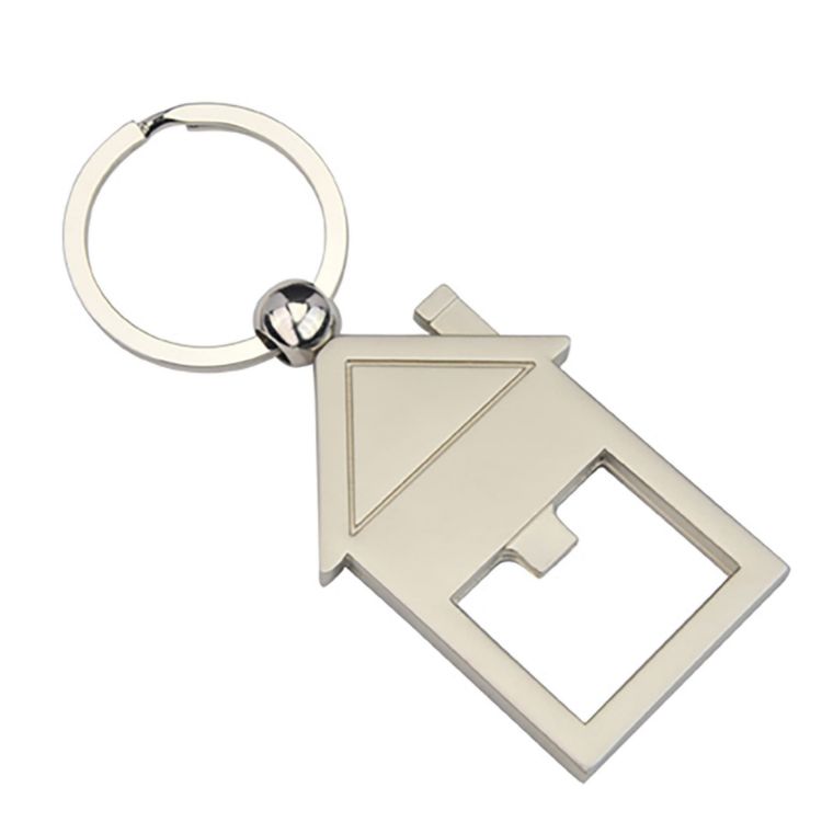 Picture of House Bottle Opener Key Ring