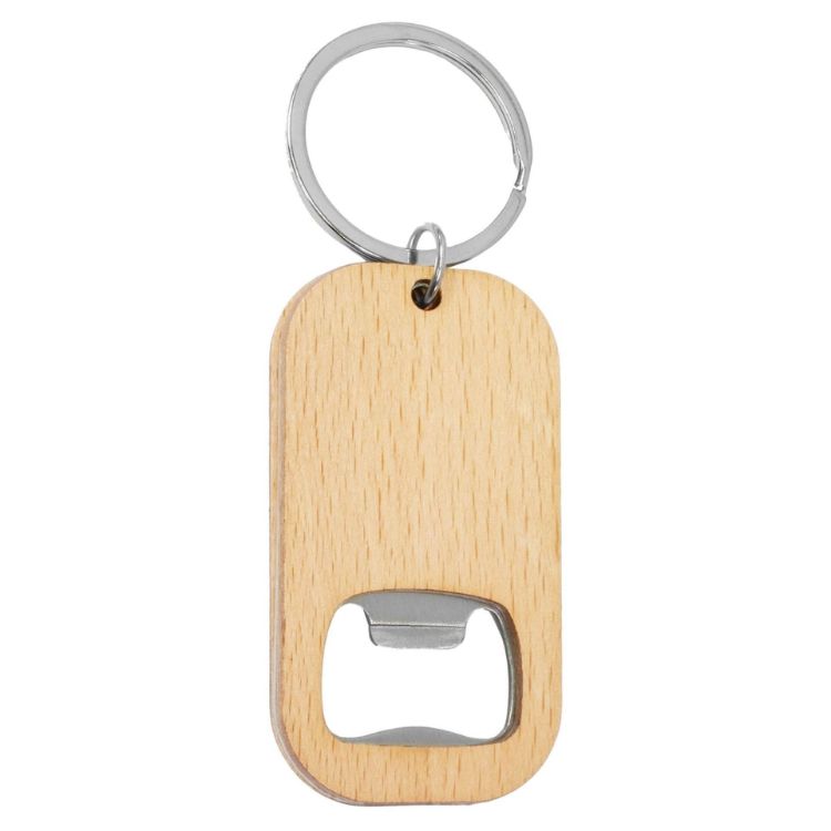 Picture of Bamboo Bar Bottle Opener Key Ring