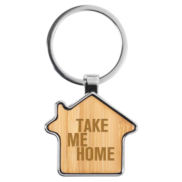 Picture of Bamboo House Key Ring