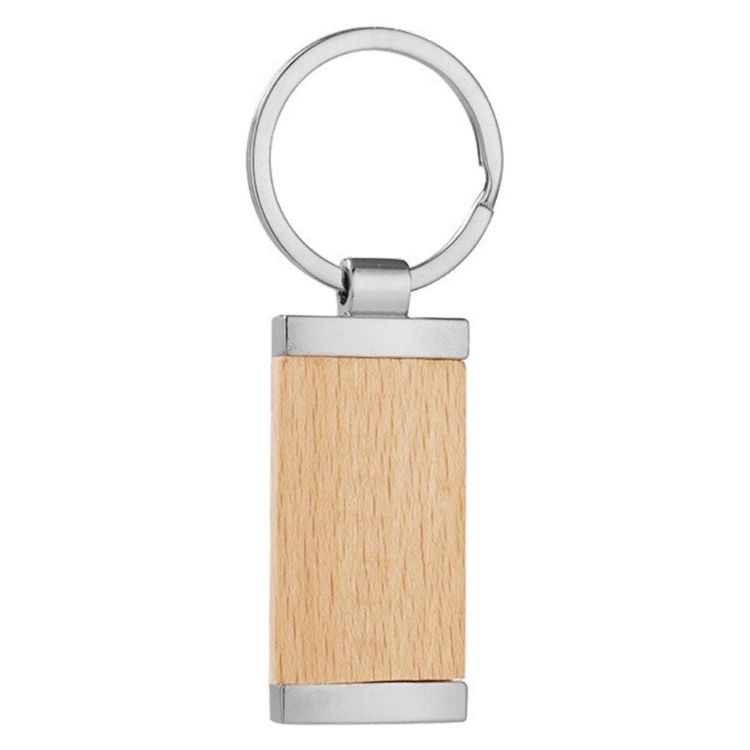 Picture of Wood Panel Key Ring