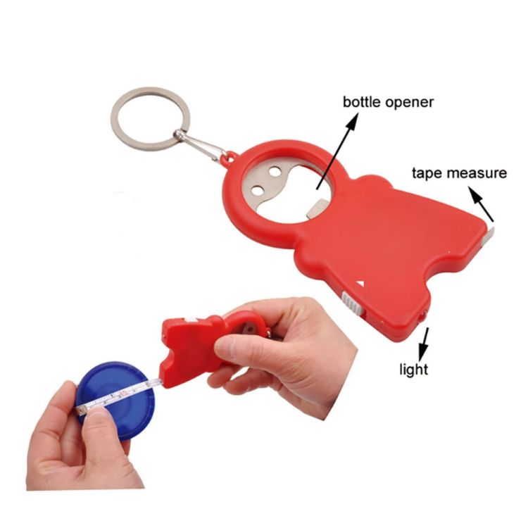 Picture of Bottle Opener with Light and Tape Measure