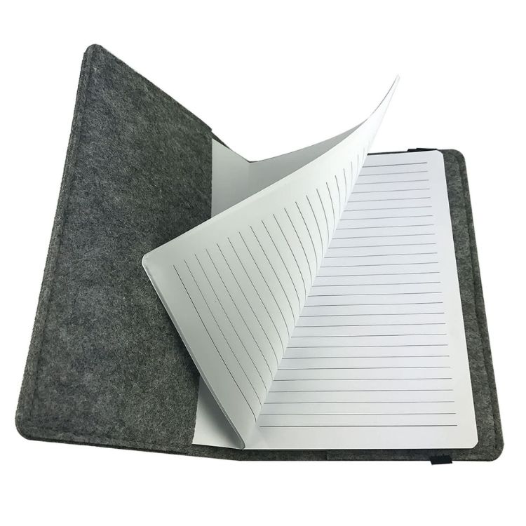 Picture of Allison A5 Felt Notebook