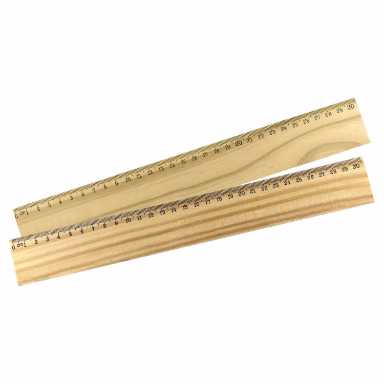 Picture of Wood Ruler 30cm