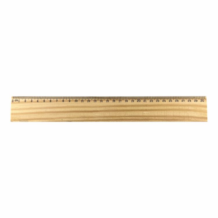 Picture of Wood Ruler 30cm