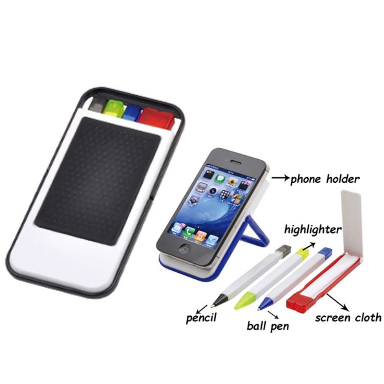 Picture of Mobile Holder with Pen Sets and Cloth