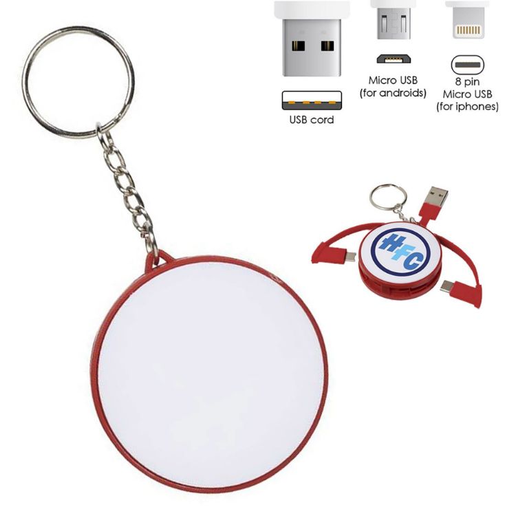 Picture of Charging Cable Key Ring
