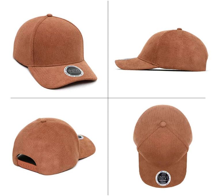 Picture of INIVI SEAMLESS 2 PANEL CORDUROY - SNAPBACK