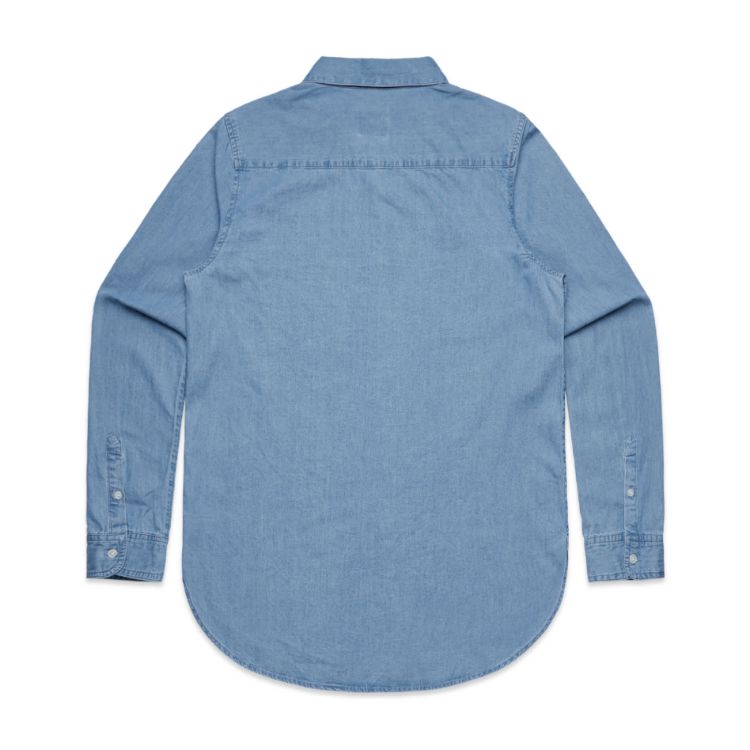 Picture of Wos Blue Denim Shirt