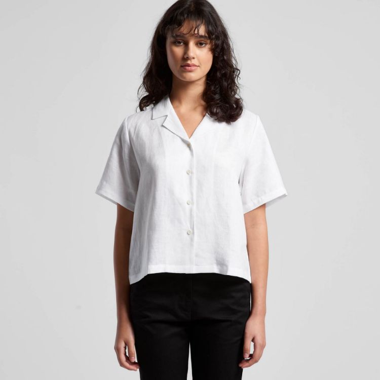 Picture of Wos Linen Ss Shirt