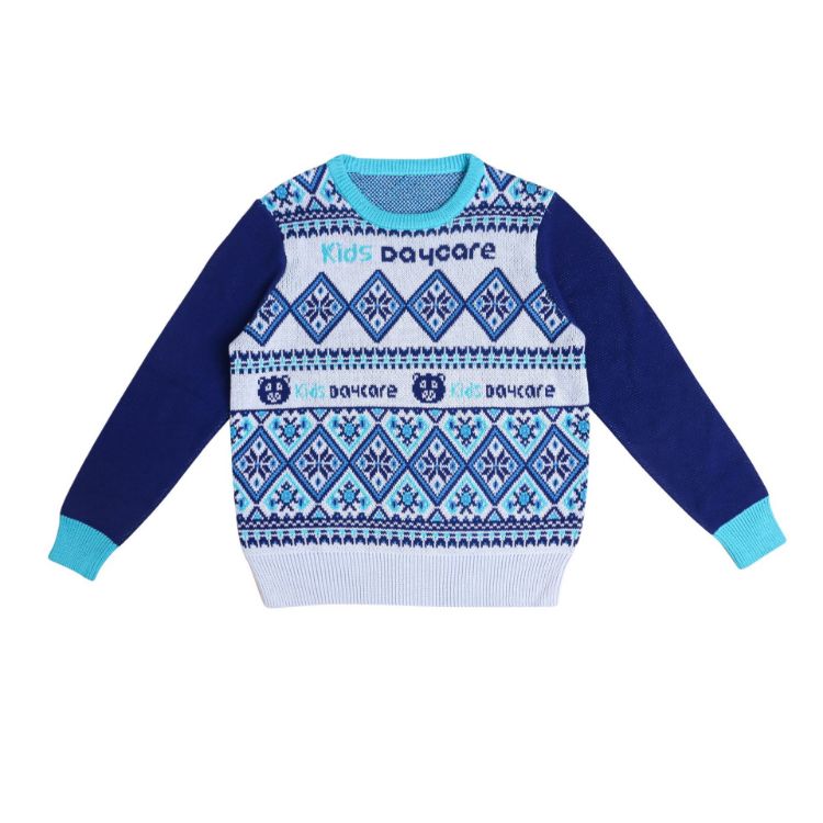 Picture of Unisex Winter Acrylic Cotton Jacquard Sweater