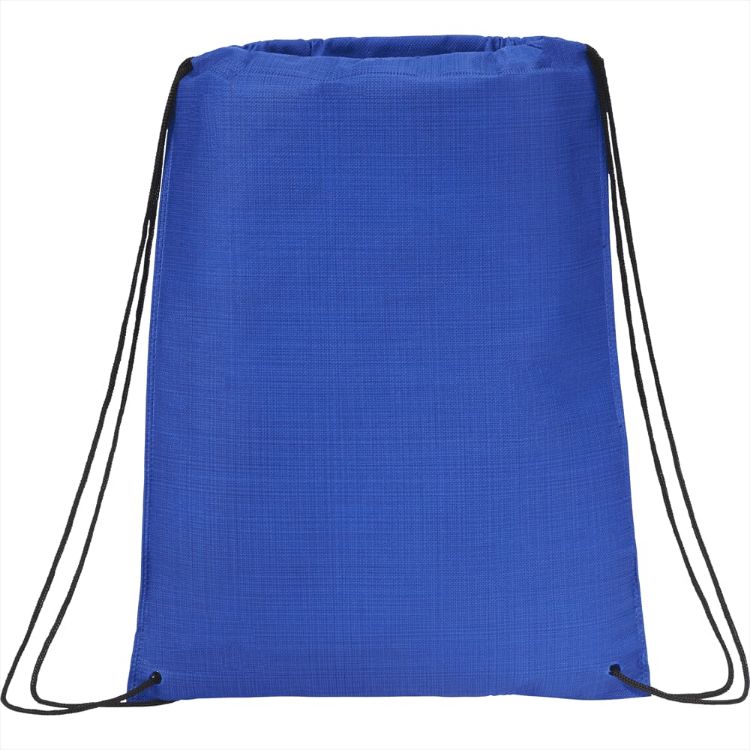 Picture of Crossweave Heat Sealed Drawstring Bag