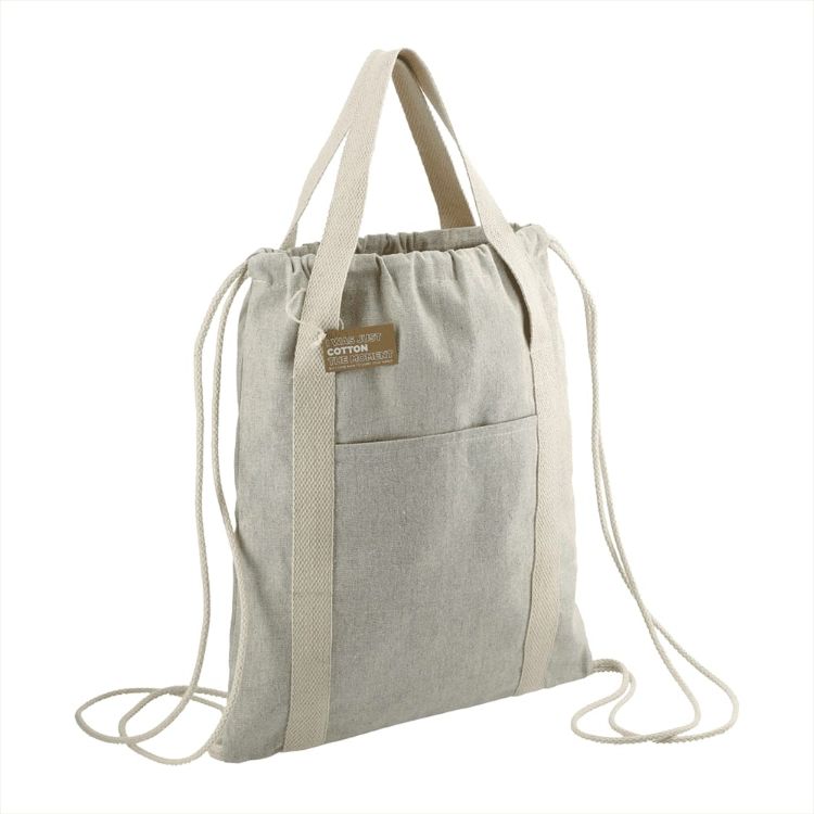 Picture of Repose 5oz. Recycled Cotton Drawstring Bag