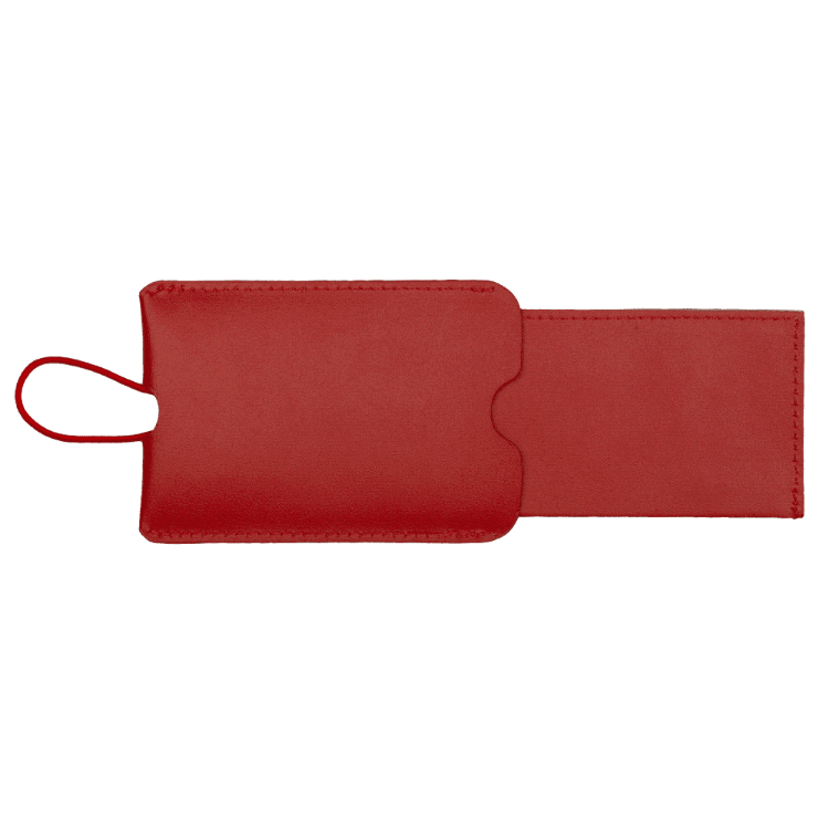 Picture of Pull-Apart Leather Luggage Tag