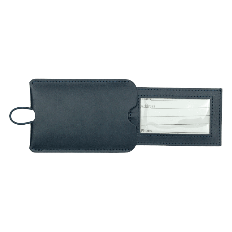 Picture of Pull-Apart Leather Luggage Tag