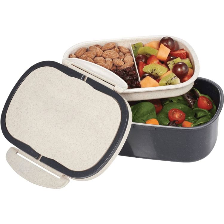 Picture of Plastic & Wheat Straw Lunch Box