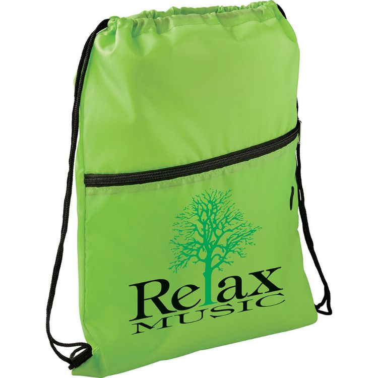 Picture of Insulated Zippered Drawstring Sportspack