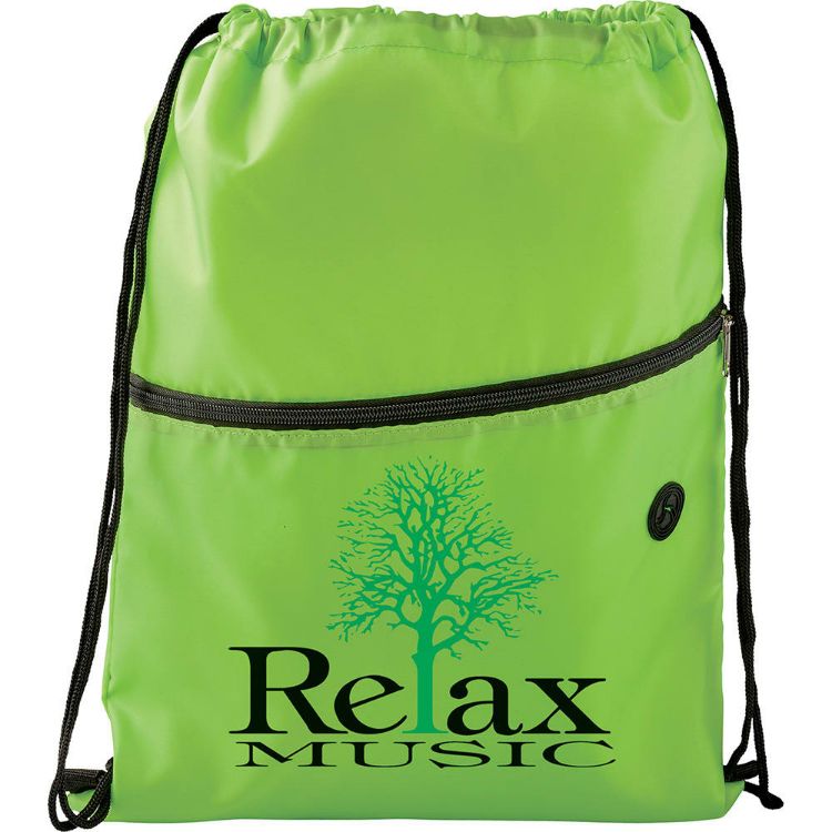 Picture of Insulated Zippered Drawstring Sportspack