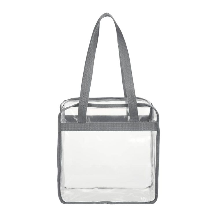 Picture of Game Day Clear Zippered Safety Tote 15L