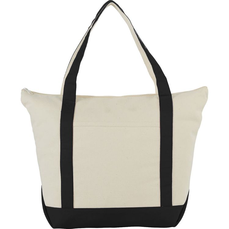 Picture of Zippered Cotton Tote 37L