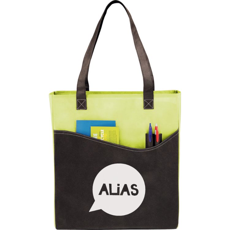 Picture of Rivers Pocket Non-Woven Convention Tote