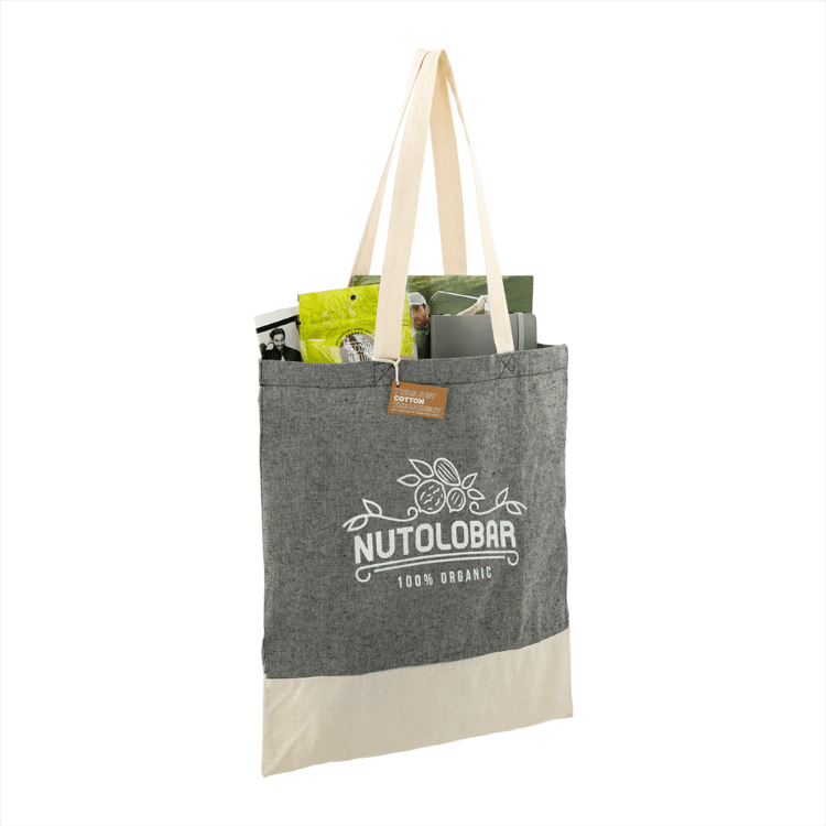 Picture of Split Recycled 150ml Cotton Twill Convention Tote