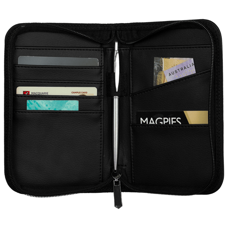 Picture of Recycled Travel Wallet w/ RFID blocking