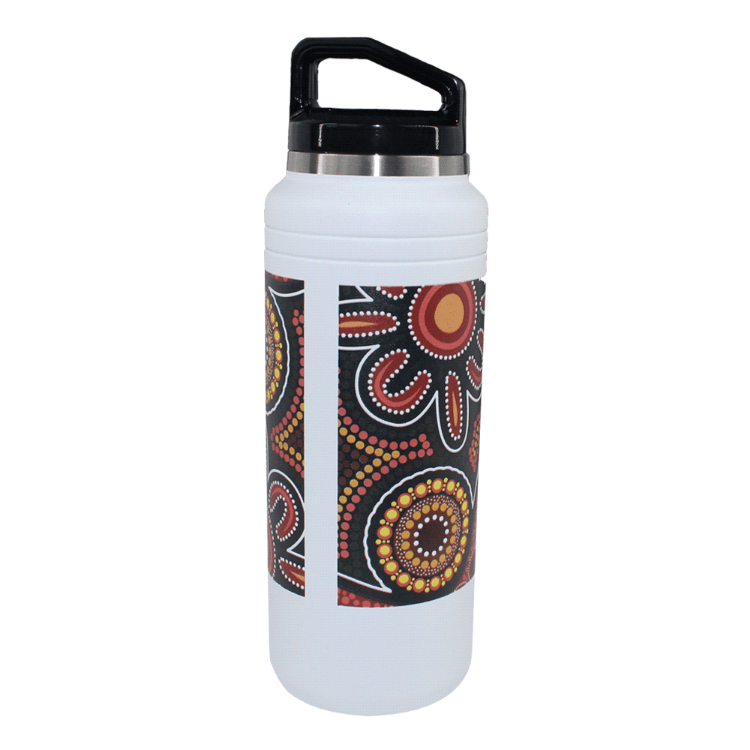 Picture of Arctic Zone Titan Copper Bottle with Rotary Digital Print - 1L