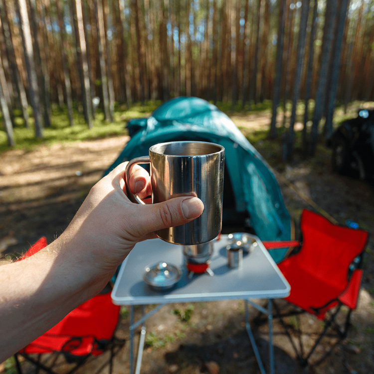 Picture of Polished Stainless Steel Mug 450ml