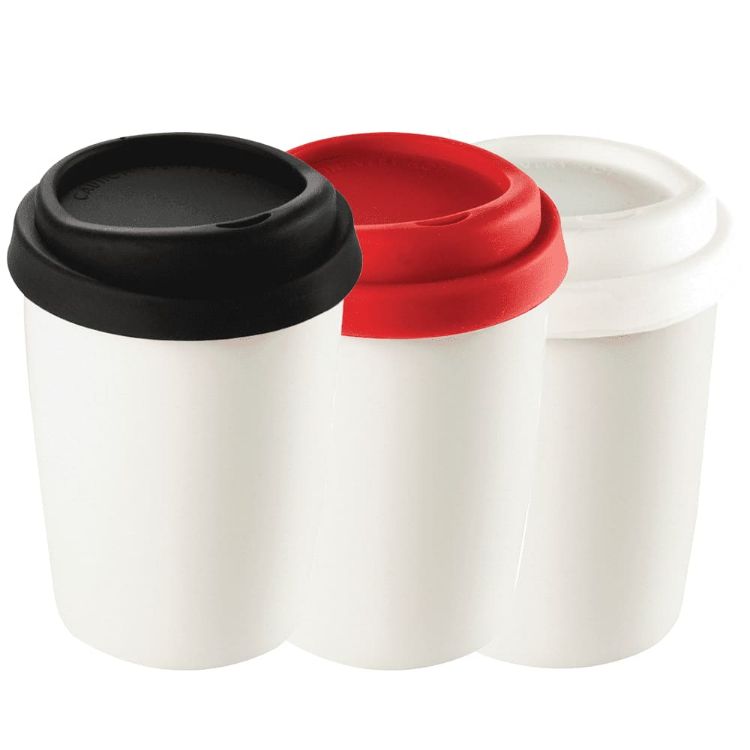 Picture of Ceramic Mug 250ml with Silicone Lid