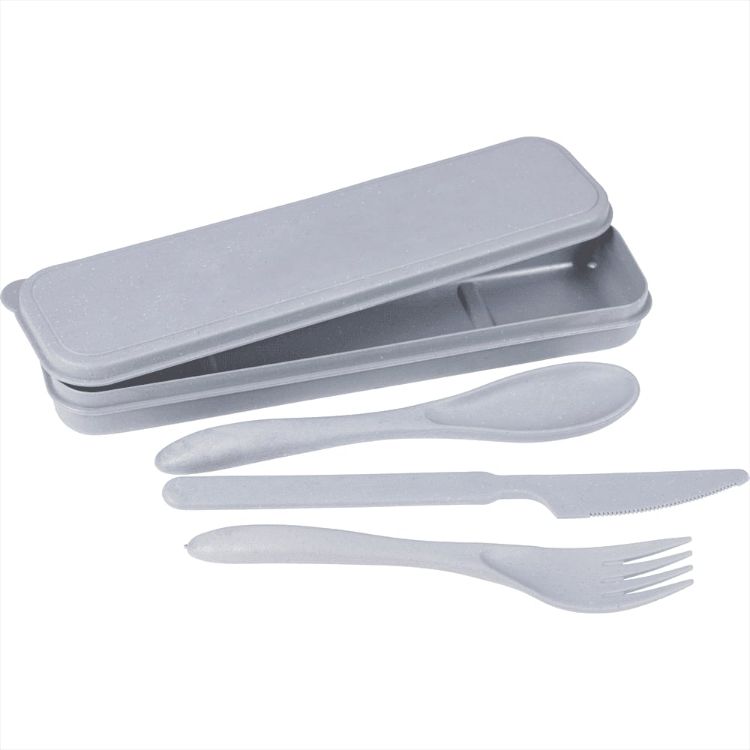 Picture of Bamboo Fiber Cutlery Set