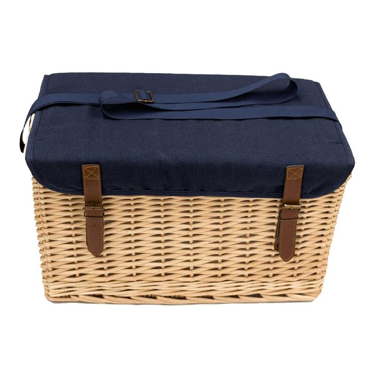 Picture of Trekk Wicker Basket With Picnic Table