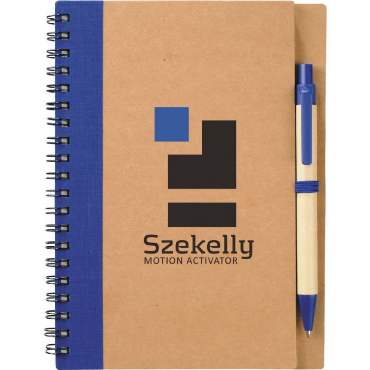 Picture of The Eco Spiral Notebook with Pen