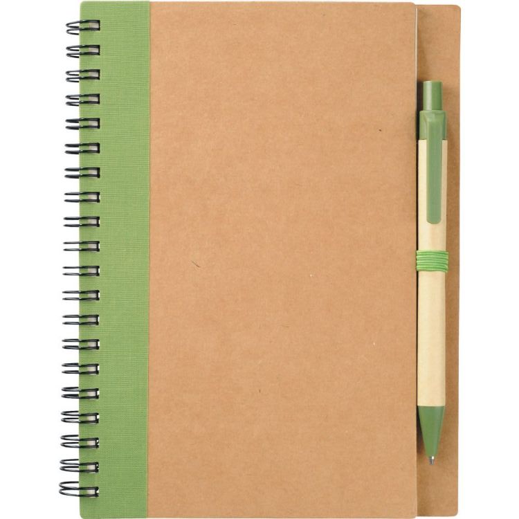 Picture of The Eco Spiral Notebook with Pen