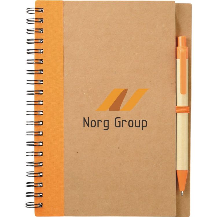 Picture of The Eco Spiral Notebook with Pen