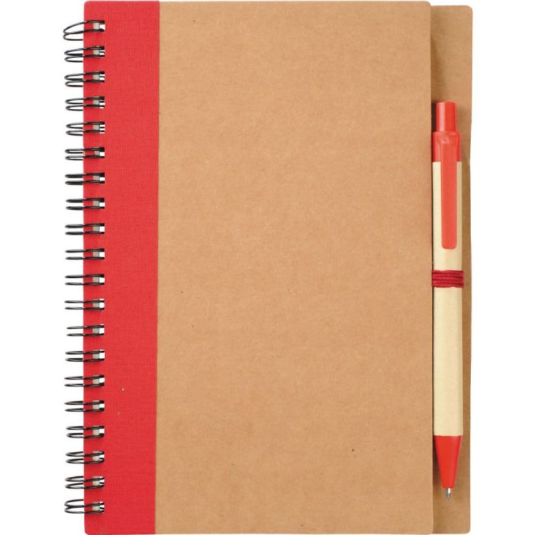 Picture of The Eco Spiral Notebook with Pen