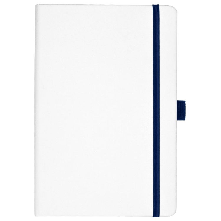 Picture of Nova White Bound JournalBook with Coloured Accents