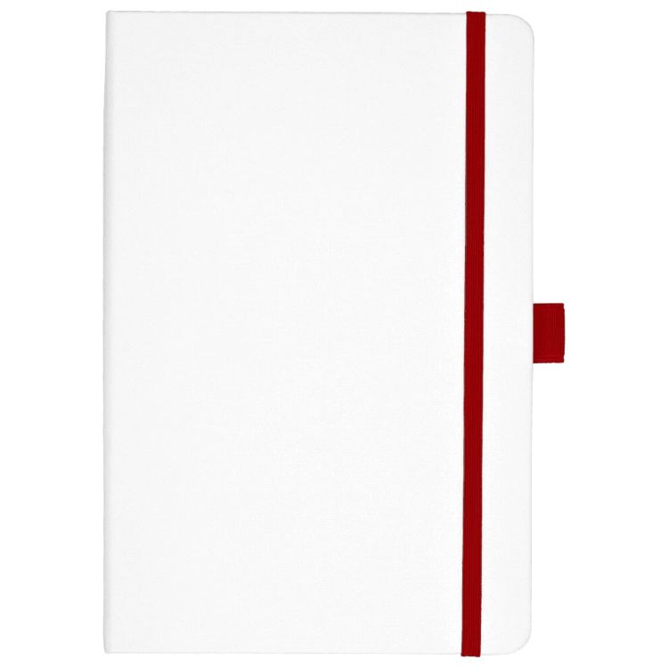 Picture of Nova White Bound JournalBook with Coloured Accents