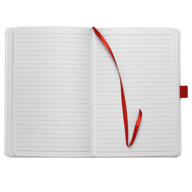 Picture of Nova White Bound JournalBook with Coloured Accents